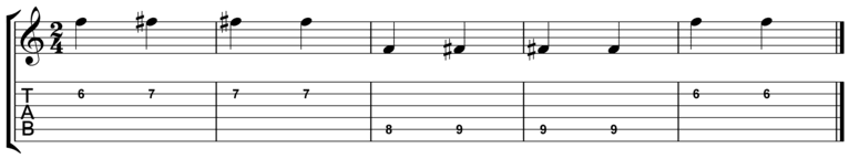 Key Signature Exercise (Key of C)