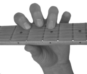 Fretting the First Note of a Bend