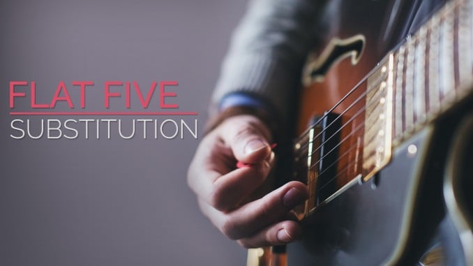 Flat Five Substitution Tritone substitution