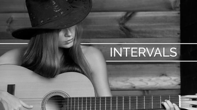 Guitar Intervals Chart Pdf