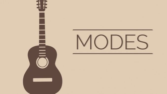 Modes Chart Guitar