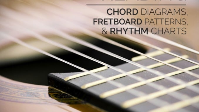 Reading Chord Diagrams Fretboard Patterns, and Rhythm Charts
