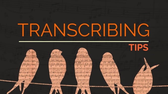 Transcribing Lesson Feature Image Transcribing Lesson Feature Image