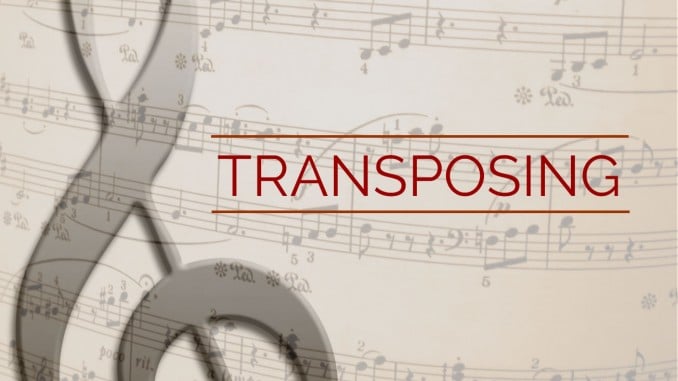 Transponieren Lesson Feature Image