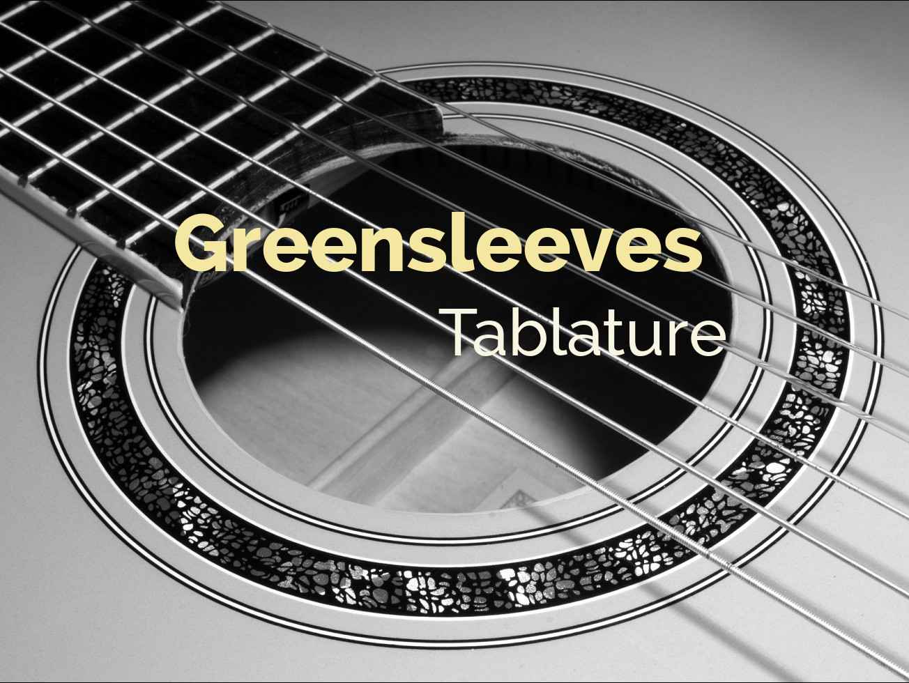 Greensleeves Tab Guitar Lesson World