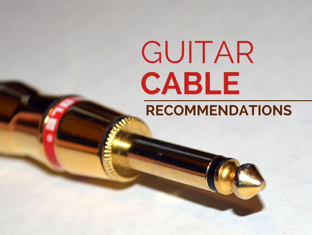guitar cable plug