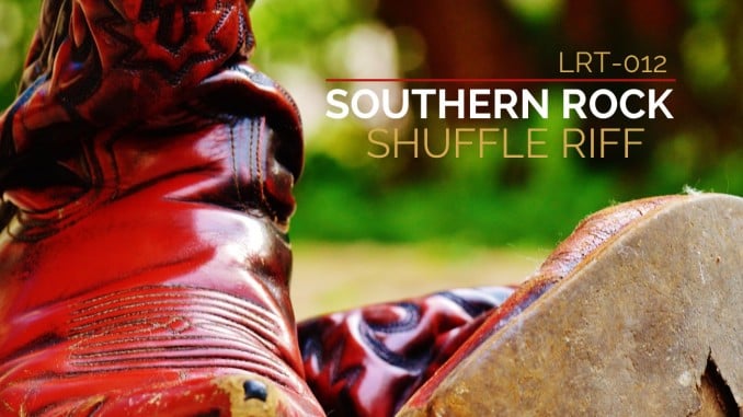 Southern Rock Shuffle Riff Feature Image
