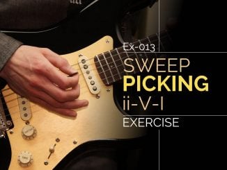Ex-013 Sweep Picking ii-V-I Feature Image