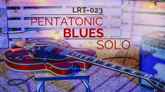 Pentatonic Blues with backing track, audio, and more.