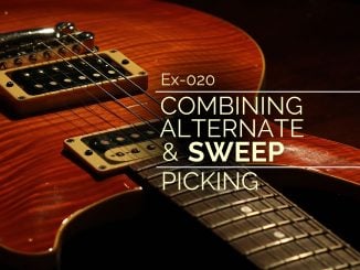 Feature Image for Alternate and Sweep Picking Exercise