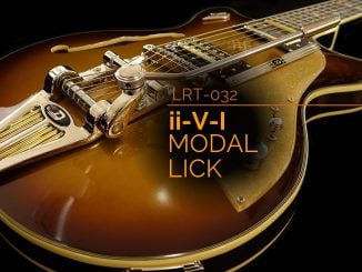 Jazz Guitar Modal Lick Feature Image